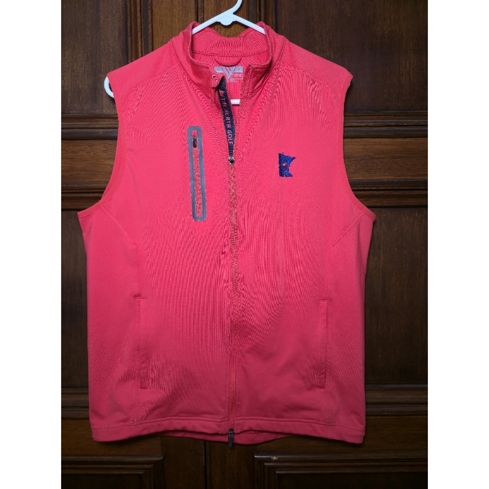 Levelwear The North Golf Red Vest Size M